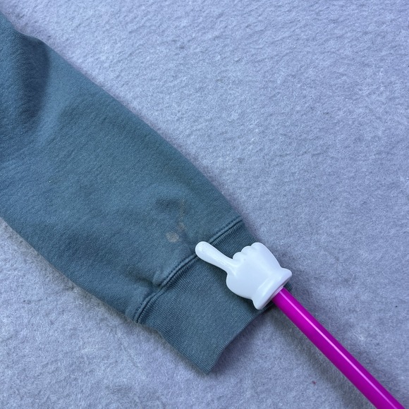 Supreme Shine Hoodie Men's Medium Gray Brillo Logo Cotton Fleece Sweatshirt 2021 - Picture 10 of 15